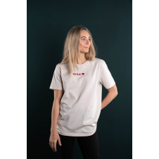 TRIKO / OFF WHITE / VÝŠIVKA