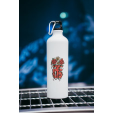 BOTTLE / FLOWERS / WHITE