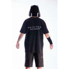 WHAT SHE SAID / DELUXE TEE / DARK GREY