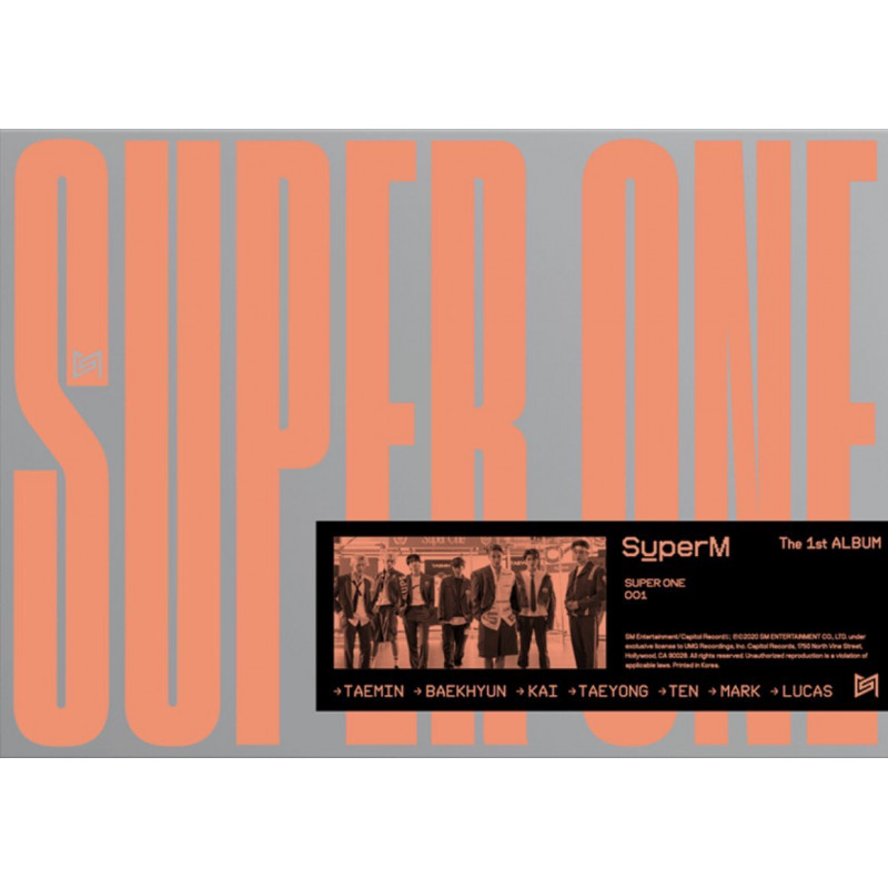 SUPERM THE 1ST ALBUM "SUPER ONE"