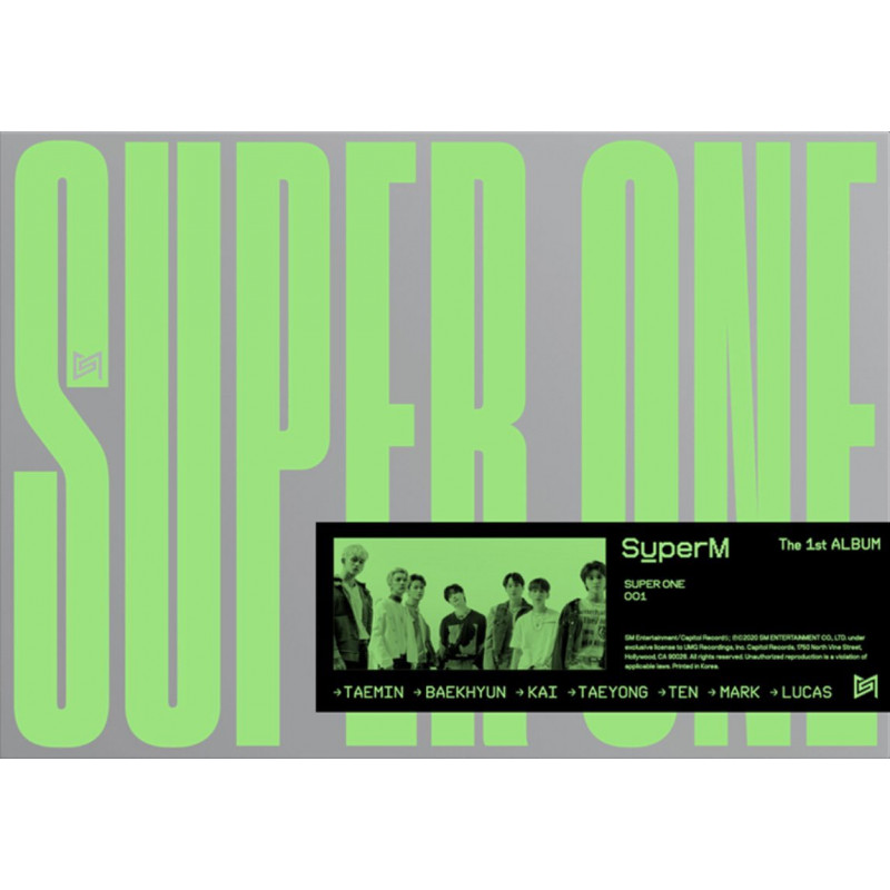 SUPERM THE 1ST ALBUM "SUPER ONE"