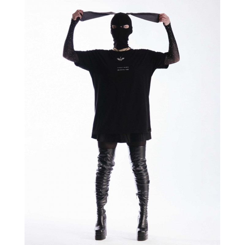 DIVNEJ VIBE / TEE / BLACK