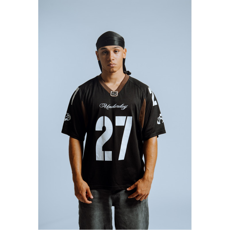 The Underdog Jersey Black / Brown