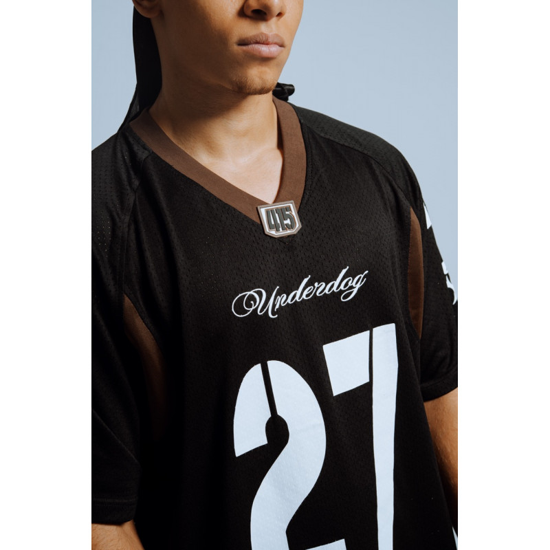 The Underdog Jersey Black / Brown
