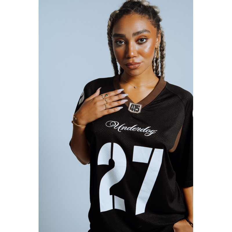 The Underdog Jersey Black / Brown
