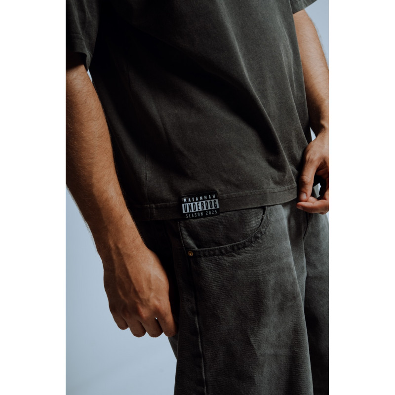Underdog Oversized T-shirt Dark Grey