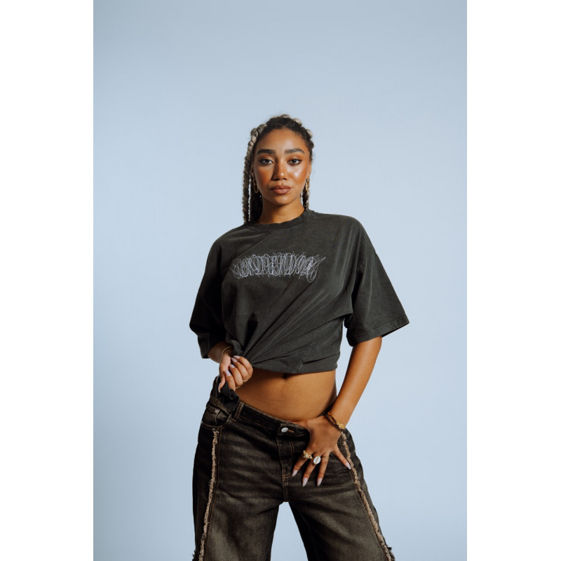 Underdog Oversized T-shirt Dark Grey