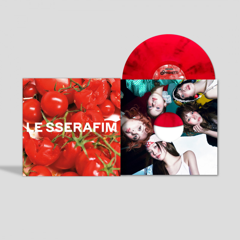 1st Single Album ‘SPAGHETTI&rsquo; Vinyl: TOMATO RED Ver.